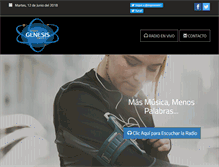 Tablet Screenshot of fmgenesisalberti.com.ar